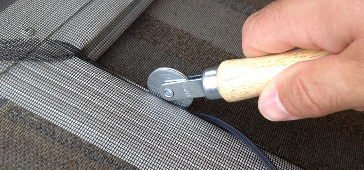 metal screen door repair in Lake Worth